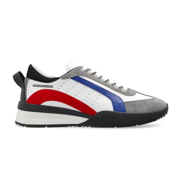 Dsquared2 Legend Sneaker Wit/Grijs | Mezaldi.com