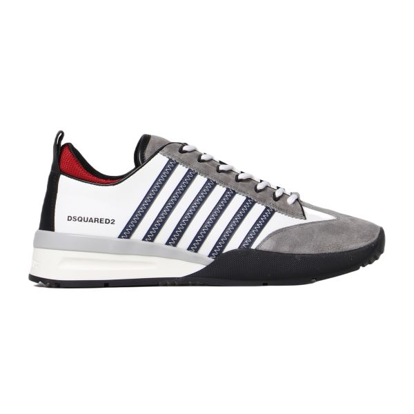 Dsquared2 Original Legend Sneaker Wit/Grijs/Blauw | Mezaldi.com