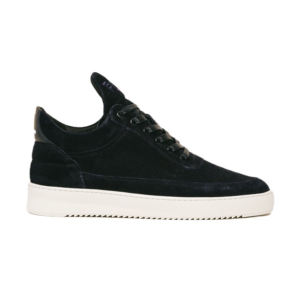 Filling Pieces Low Top Sneaker Navy | Mezaldi.com