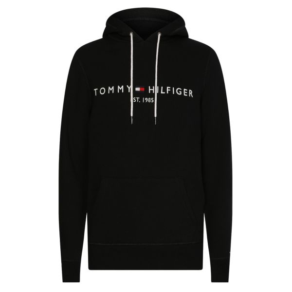 Tommy Hilfiger Logo Hoodie Zwart | Mezaldi .com